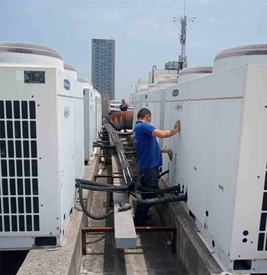 恩阳中央空调制热和不制冷系统维修方法